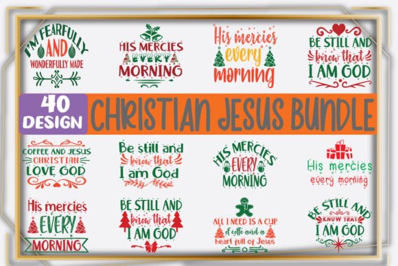 40 Christian Jesus Bundle: Graphics & Crafts Review