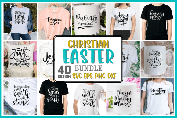 Christian Easter SVG Bundle for Crafts & Graphics