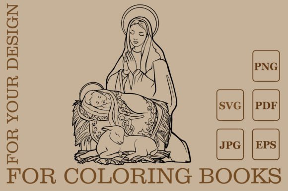Christmas Christian Christmas Baby Jesus Graphics and Coloring Pages Amp