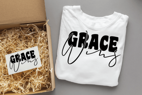 Grace Wins, Christian SVG Graphics & Crafts