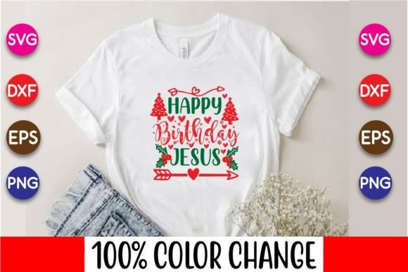 Happy Birthday Jesus Christmas Design: Graphics & Print Templates Review