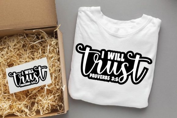I Will Trust, Christian SVG Designs: Graphics for Real Projects