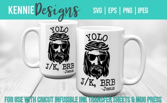 Jesus Funny Easter Mug Wrap Template: Hands-On Designer Review