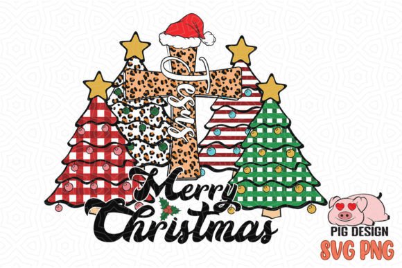 Jesus Merry Christmas SVG Sublimation